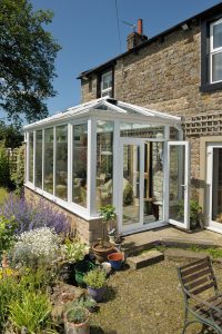 A classic white conservatory for a home in Surrey.