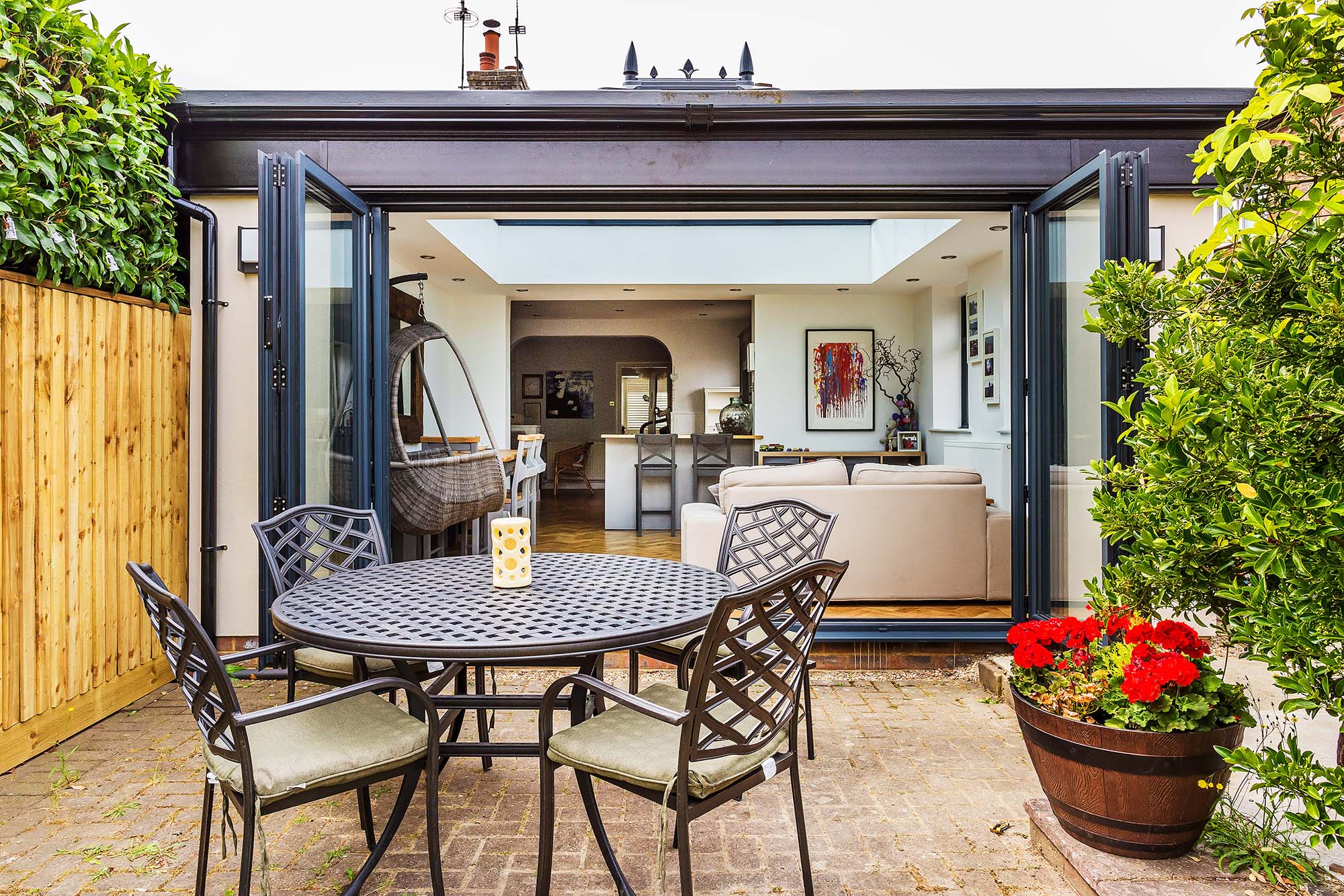 Bi Fold Doors in Garden