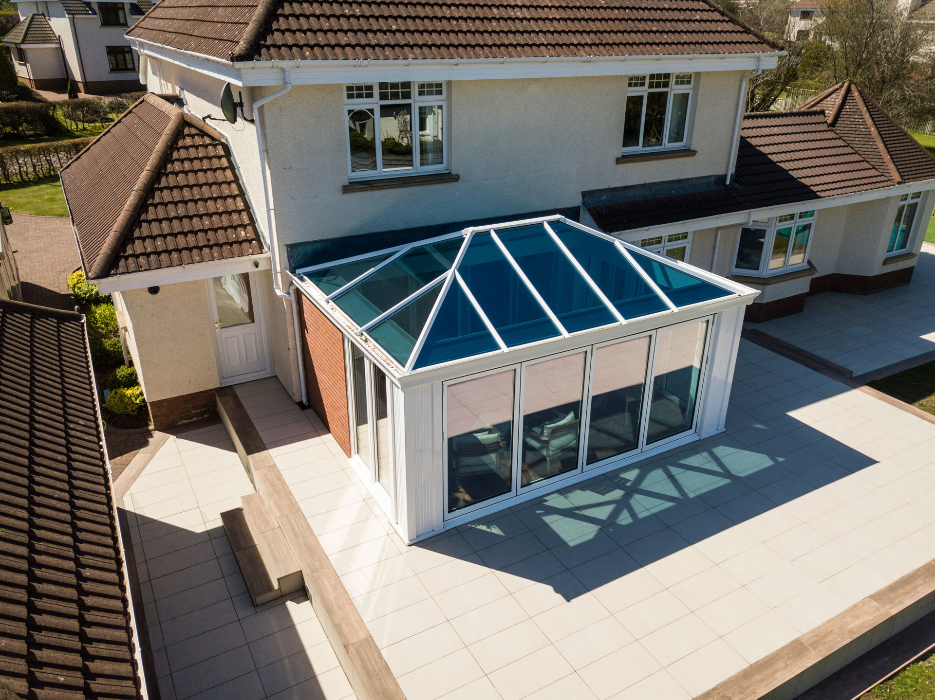 contemporary orangery cost