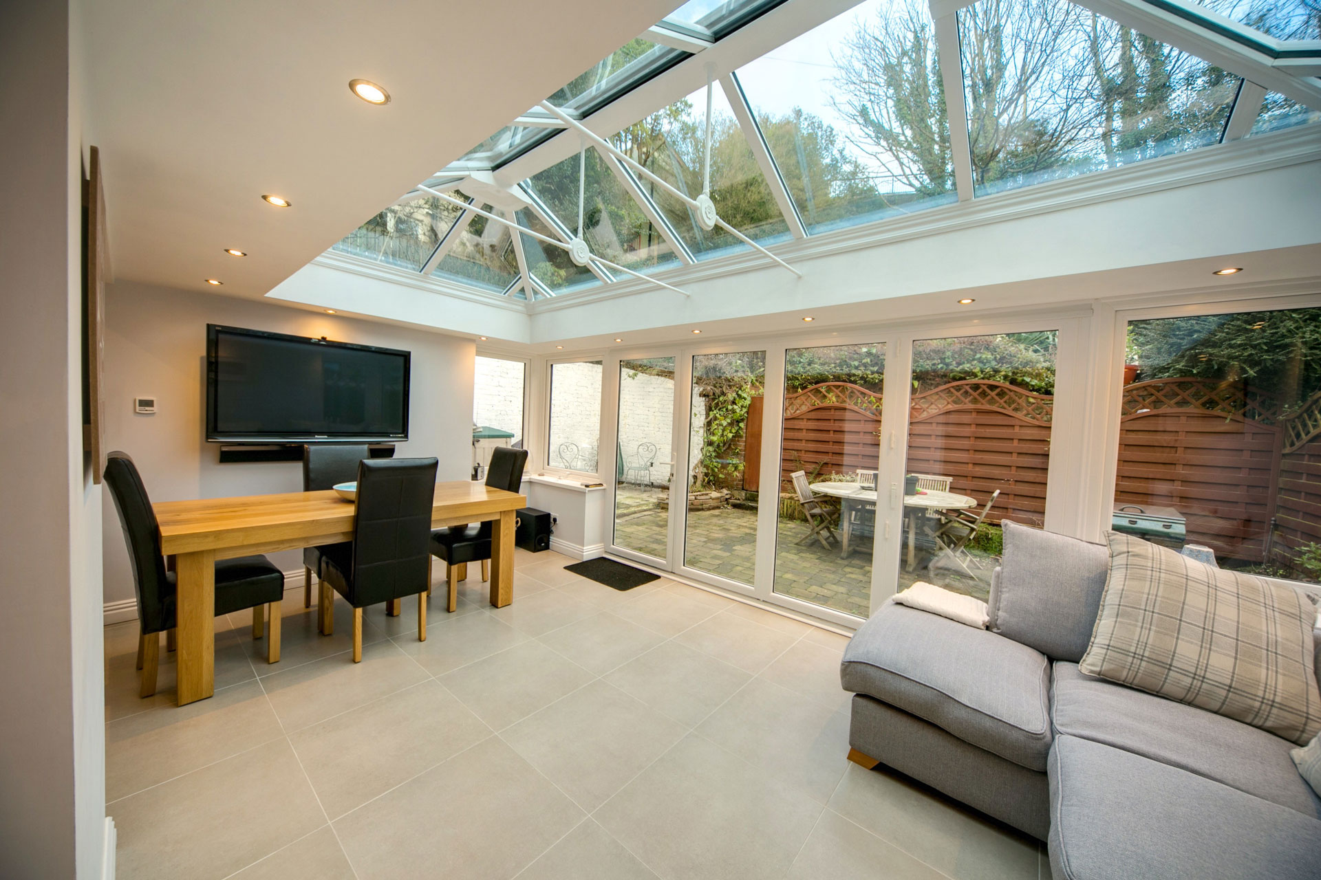 glass extensions quote Morden