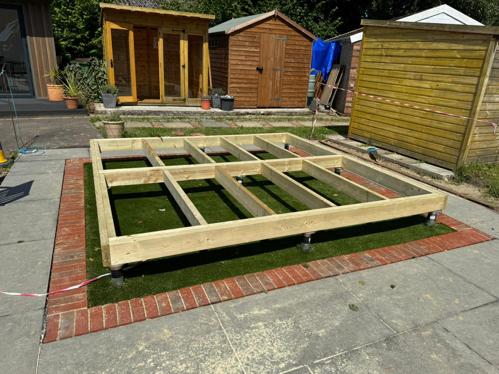 ground screws for shed base