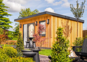 ground screws garden room